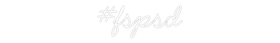 Neon personalizzato: #fspsd