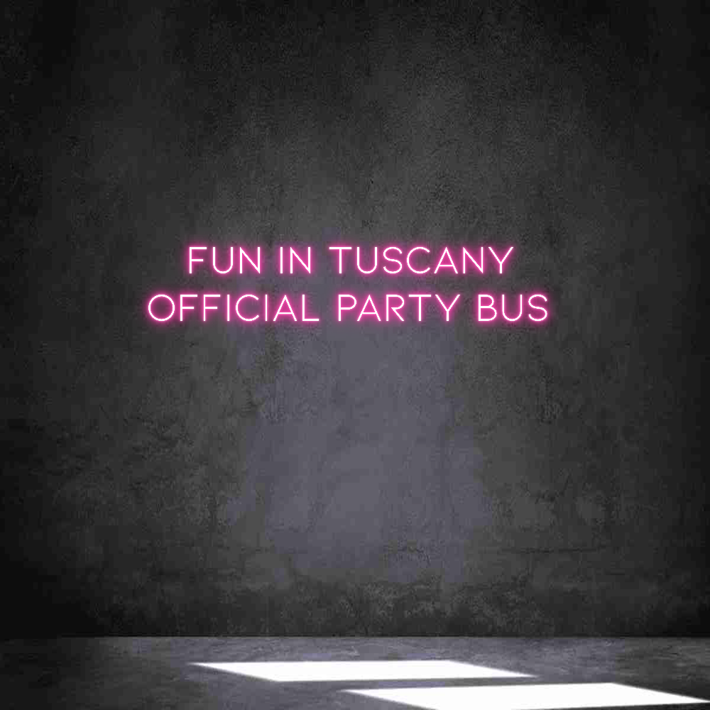 Neon personalizzato: Fun In Tus...