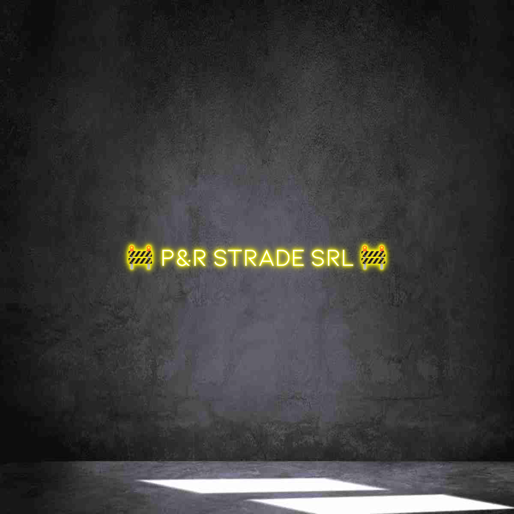 Neon personalizzato: 🚧 P&R Strade...