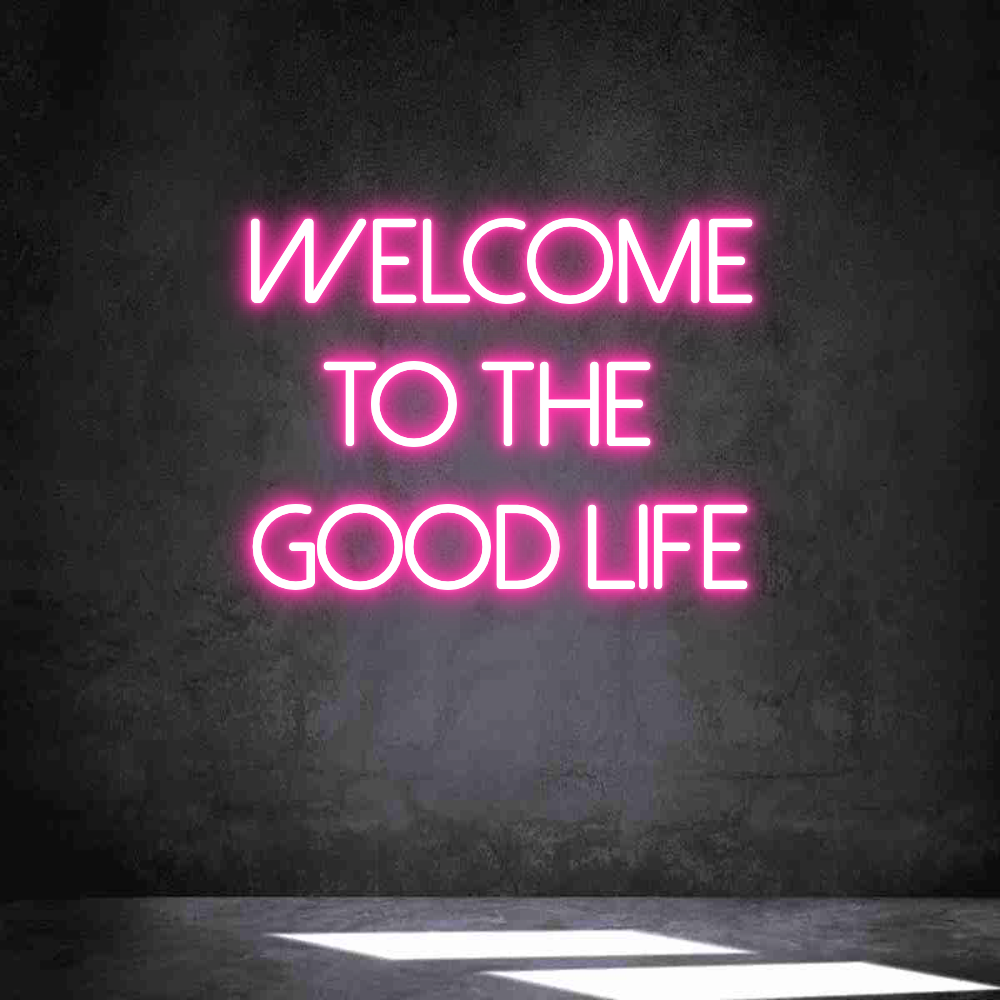 Neon personalizzato: WELCOME
TO T...