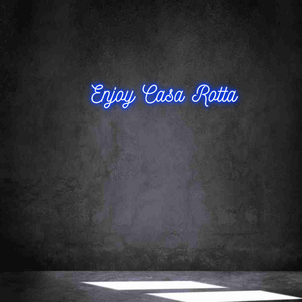 Neon personalizzato: Enjoy Cas...