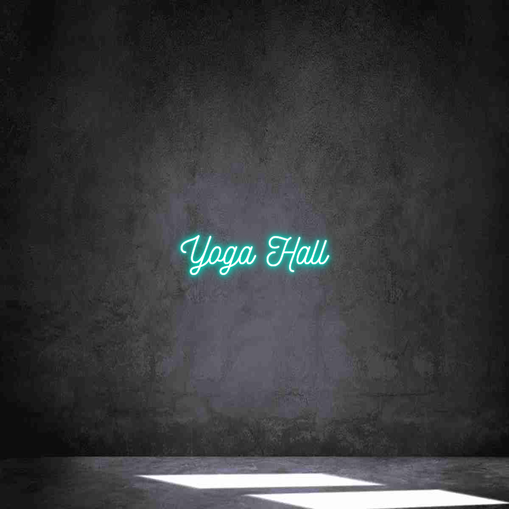 Neon personalizzato: Yoga Hall
