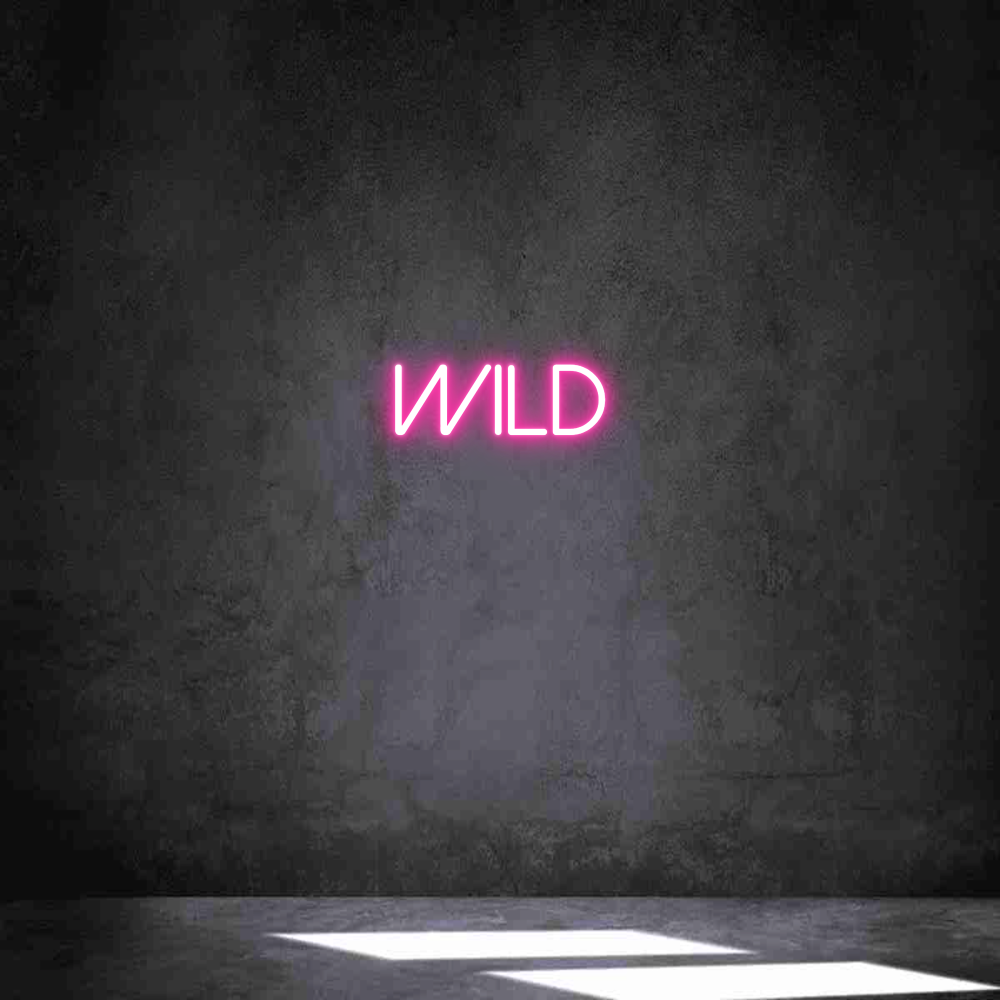 Neon personalizzato: Wild