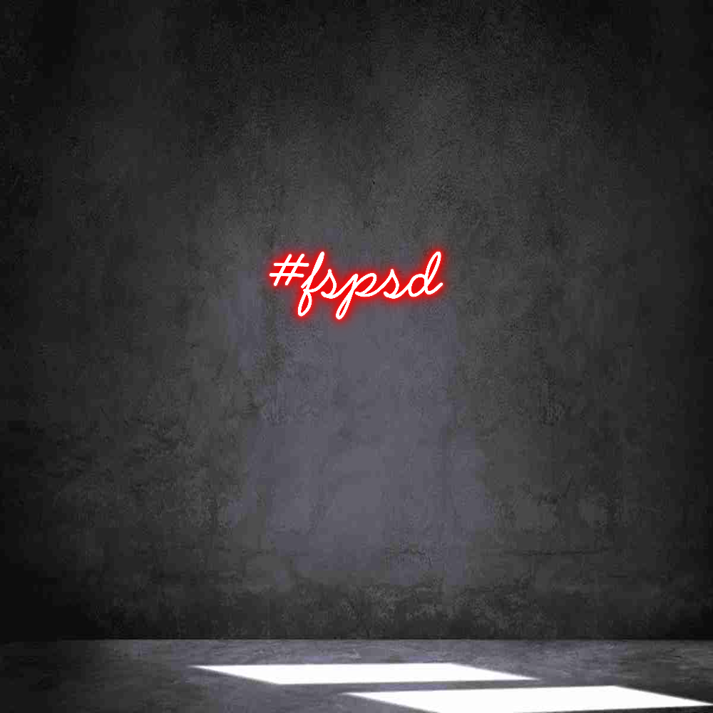 Neon personalizzato: #fspsd