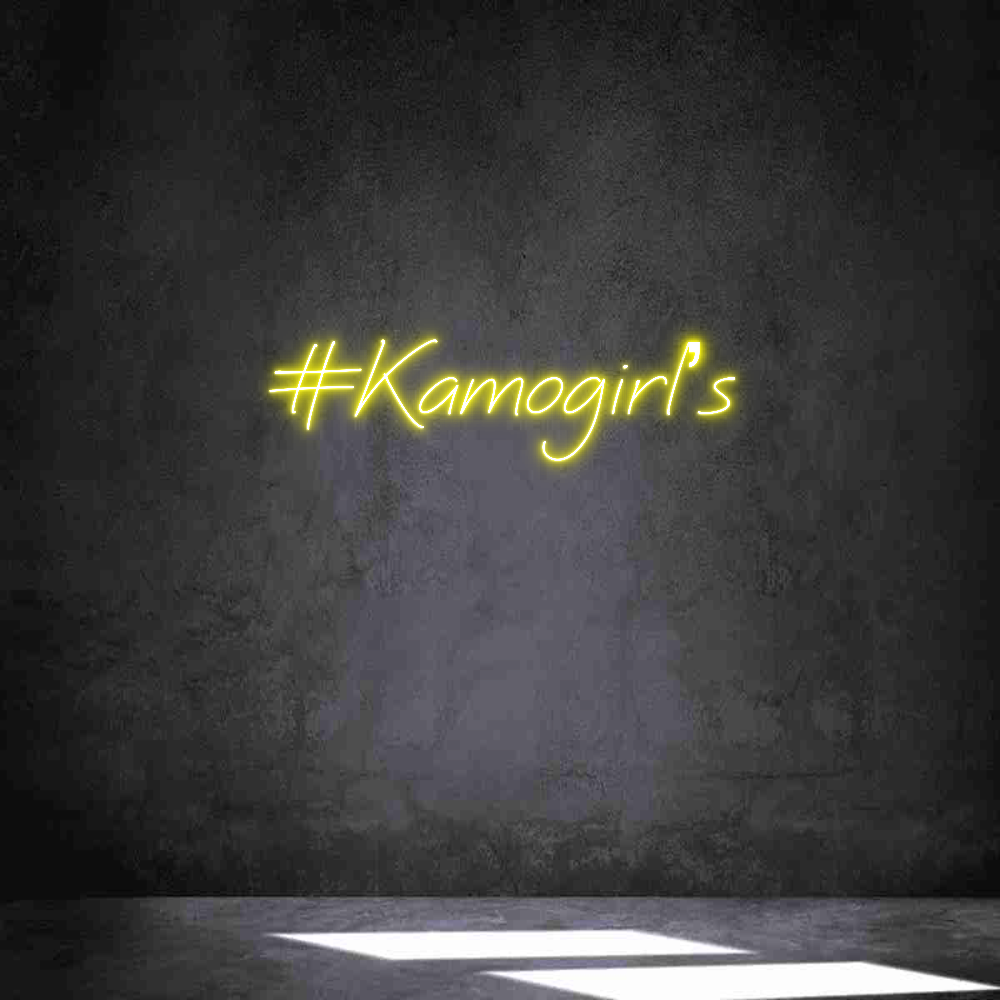 Neon personalizzato: #Kamogirl’s