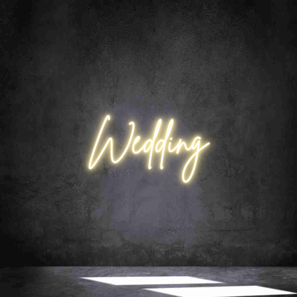 Neon personalizzato: Wedding