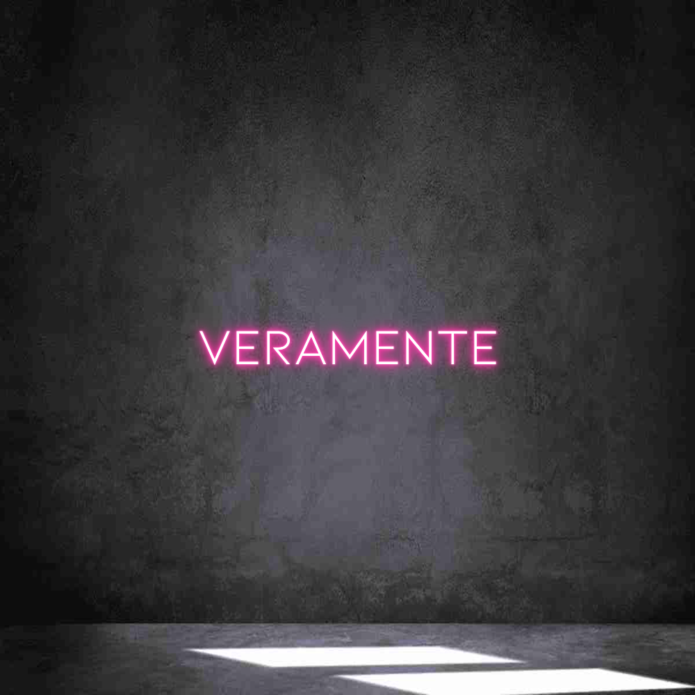 Neon personalizzato: VERAMENTE