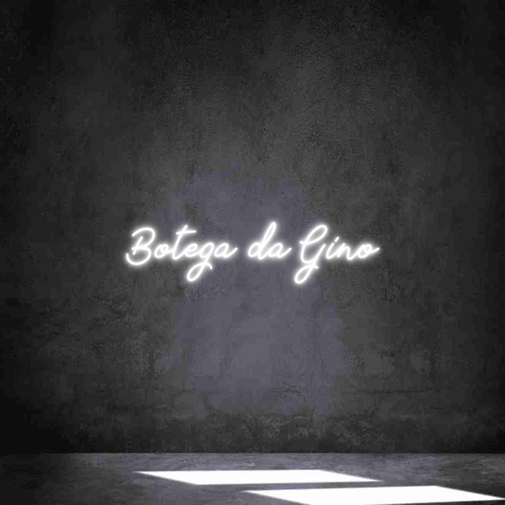 Neon personalizzato: Botega da Gino