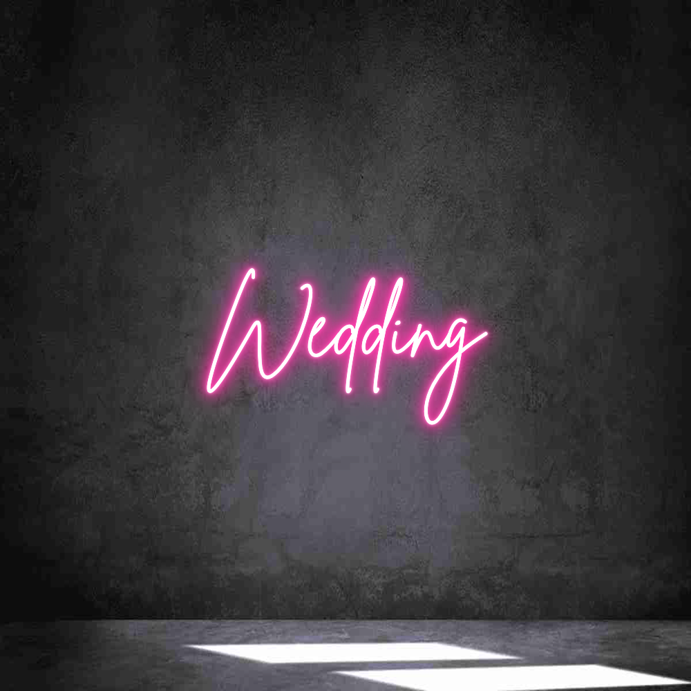 Neon personalizzato: Wedding