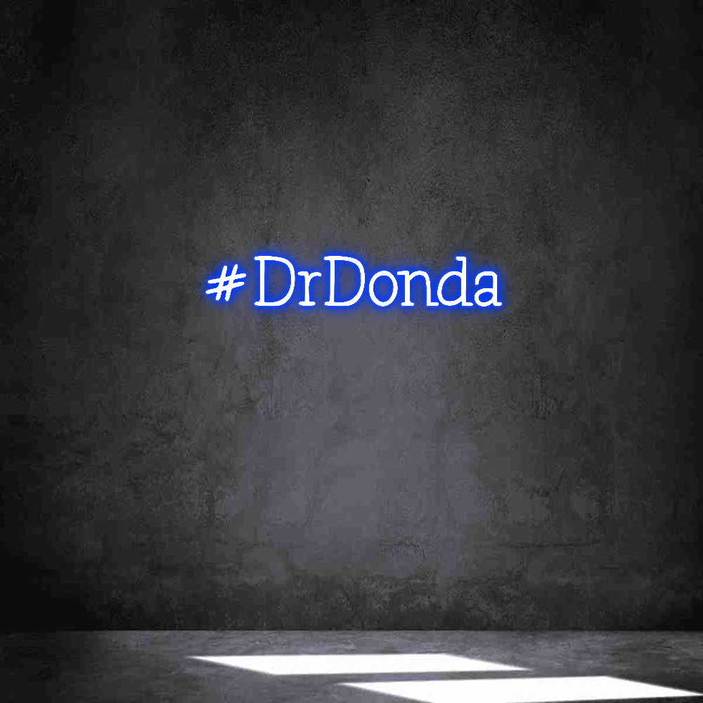 Neon personalizzato: #DrDonda