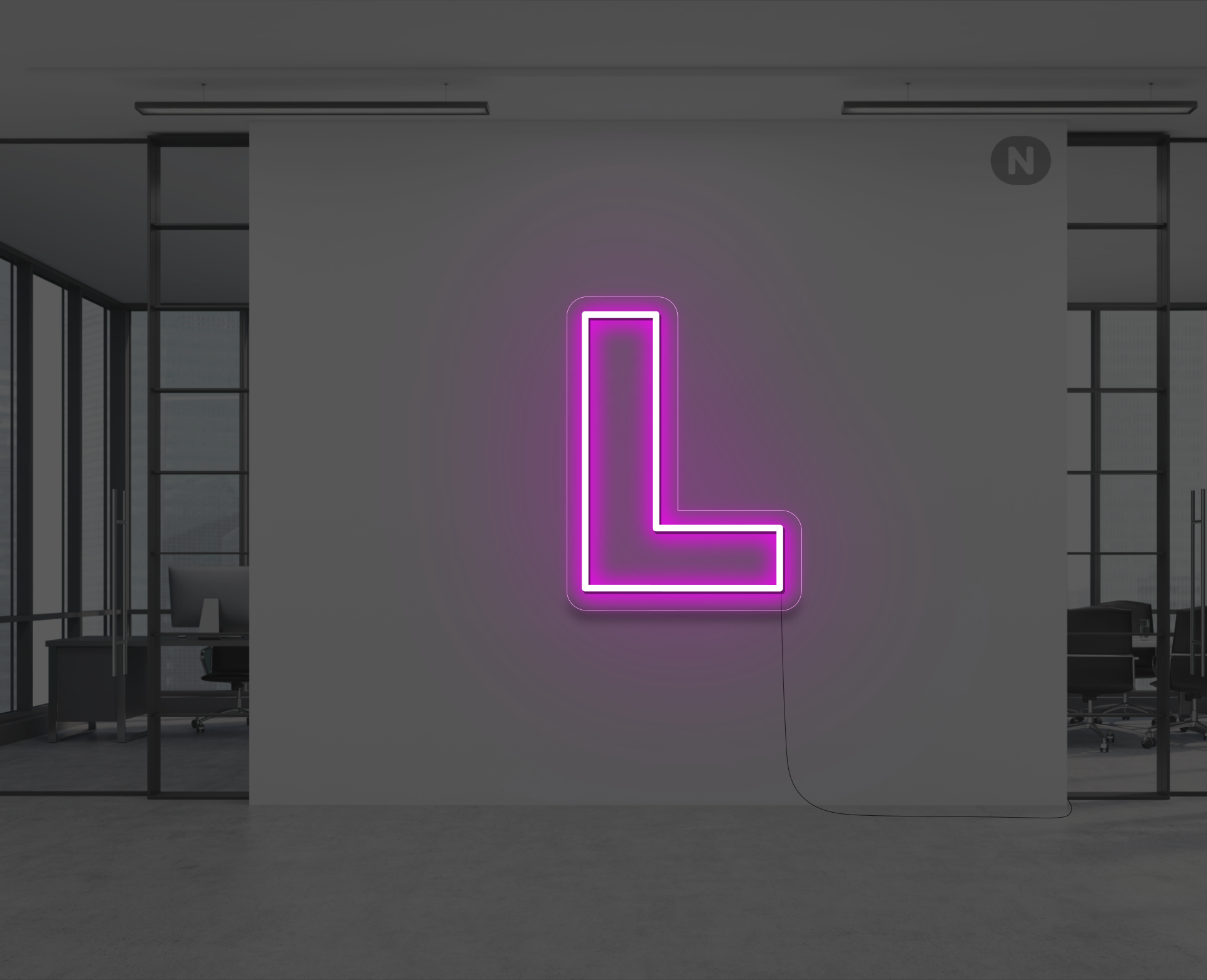 lettera-l-al-neon-rosa-neon
