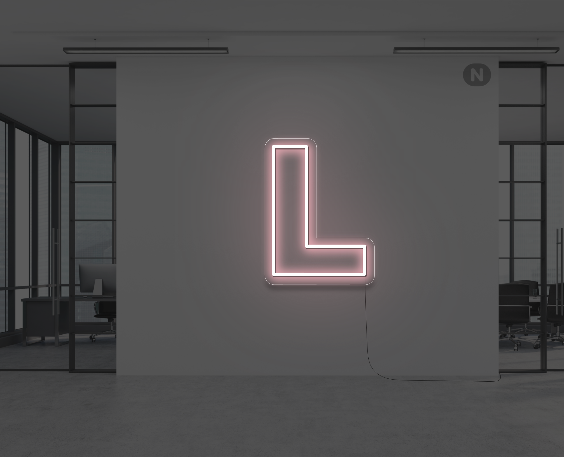 lettera-l-al-neon-rosa