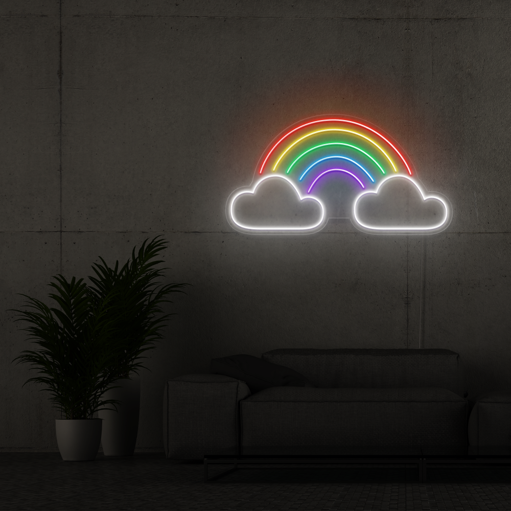 Insegna al neon Arcobaleno