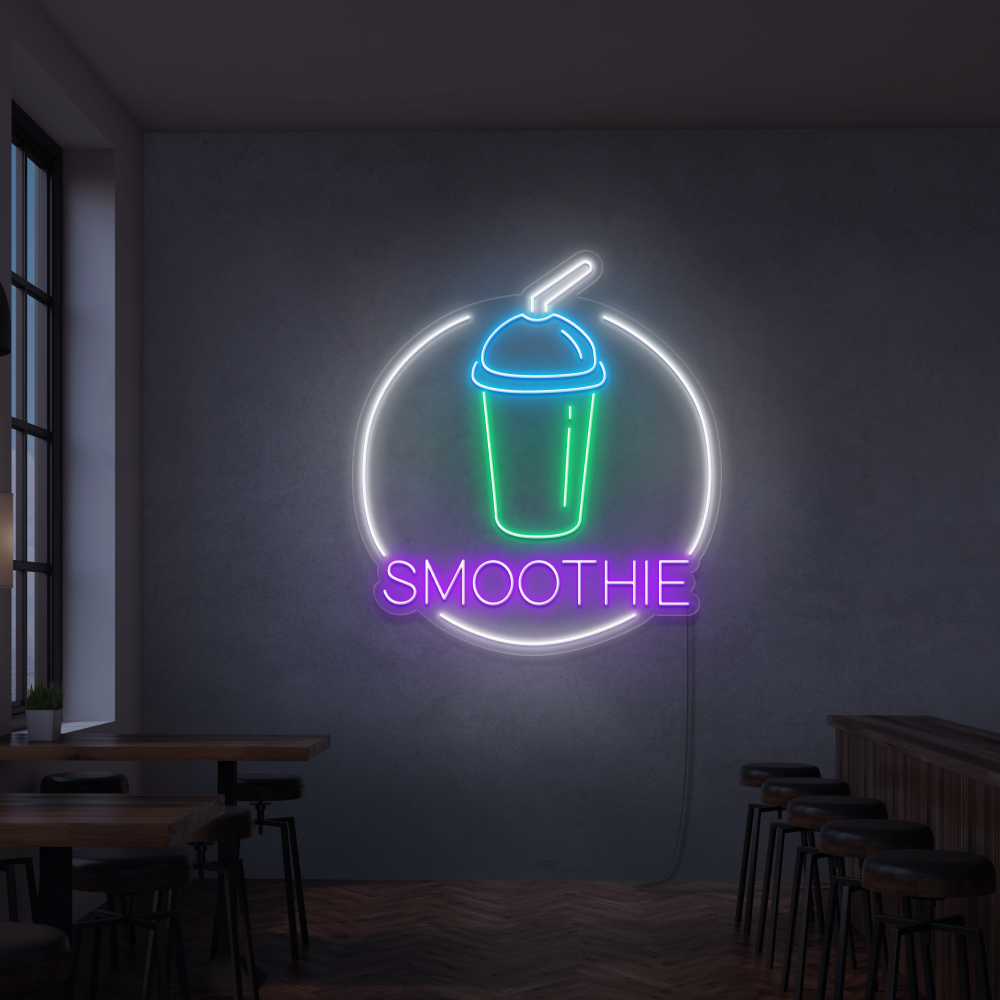 Insegna al neon Smoothie