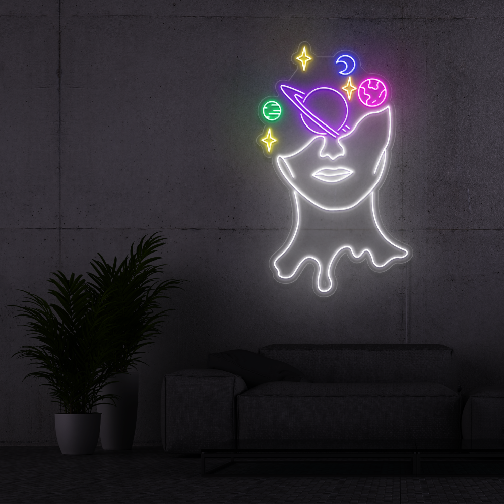 Insegna al neon Astrologia