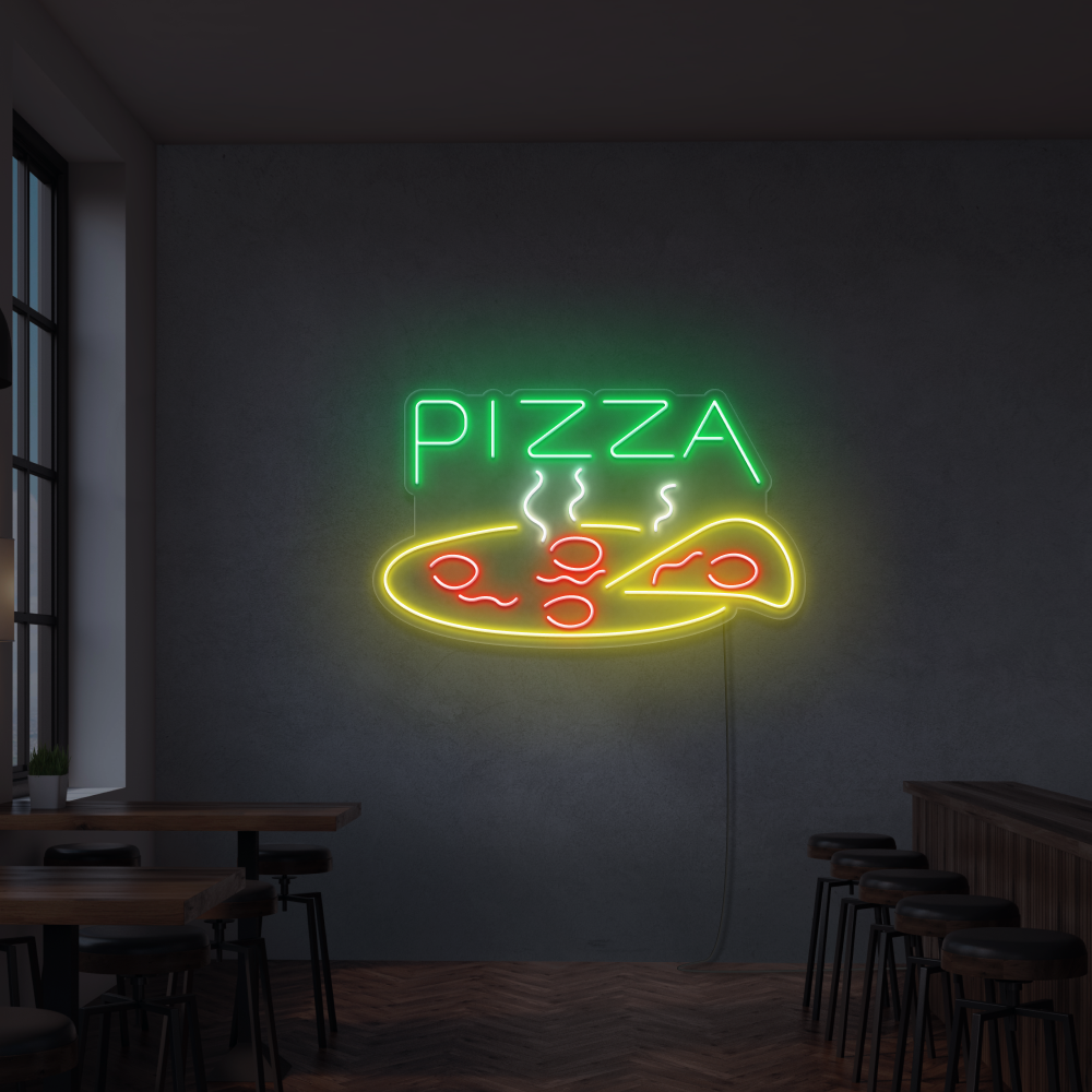 Insegna al neon Pizza