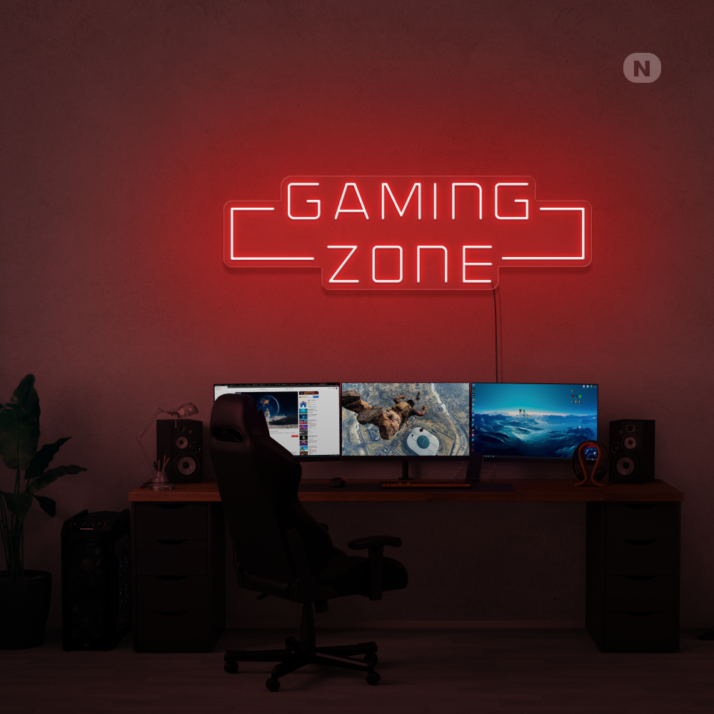 Insegna al neon Gaming Zone