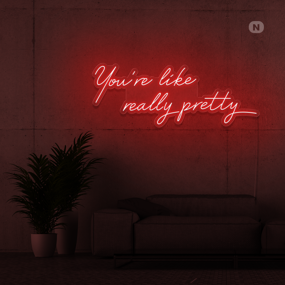 Insegna al neon Life Quote