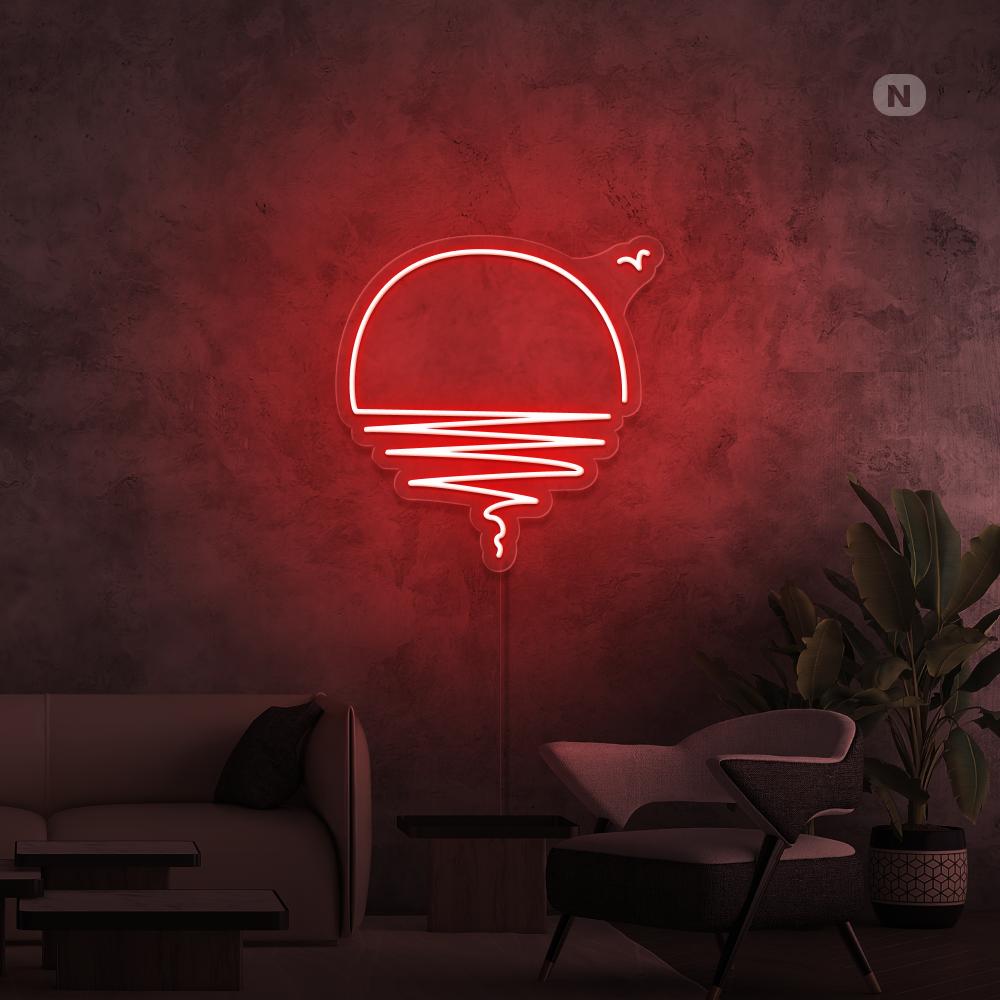 Insegna al neon Tramonto