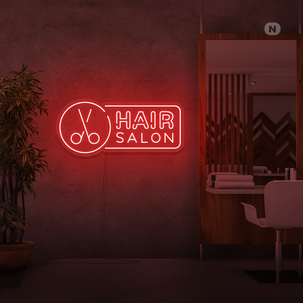 Insegna al neon Hair Salon