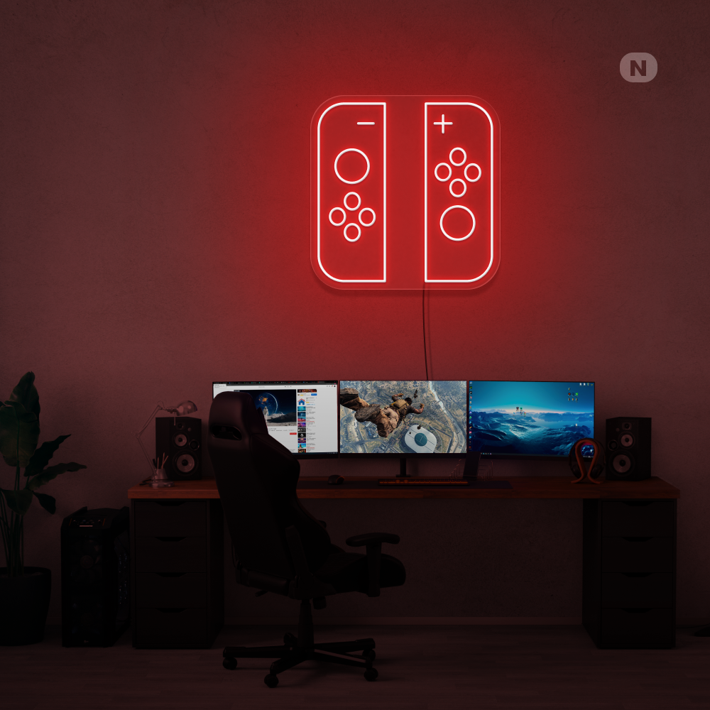 Insegna al neon Gaming