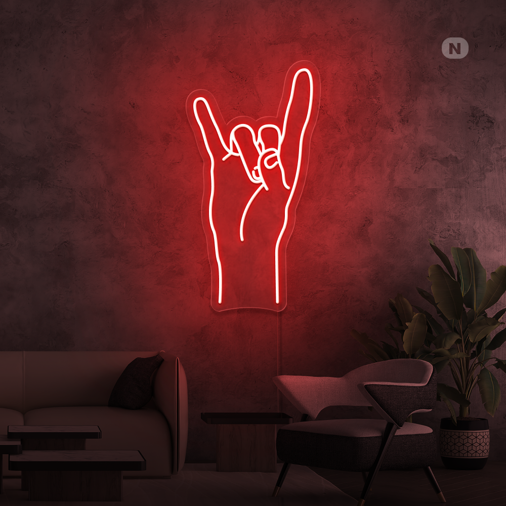 Insegna al neon Rock & Roll