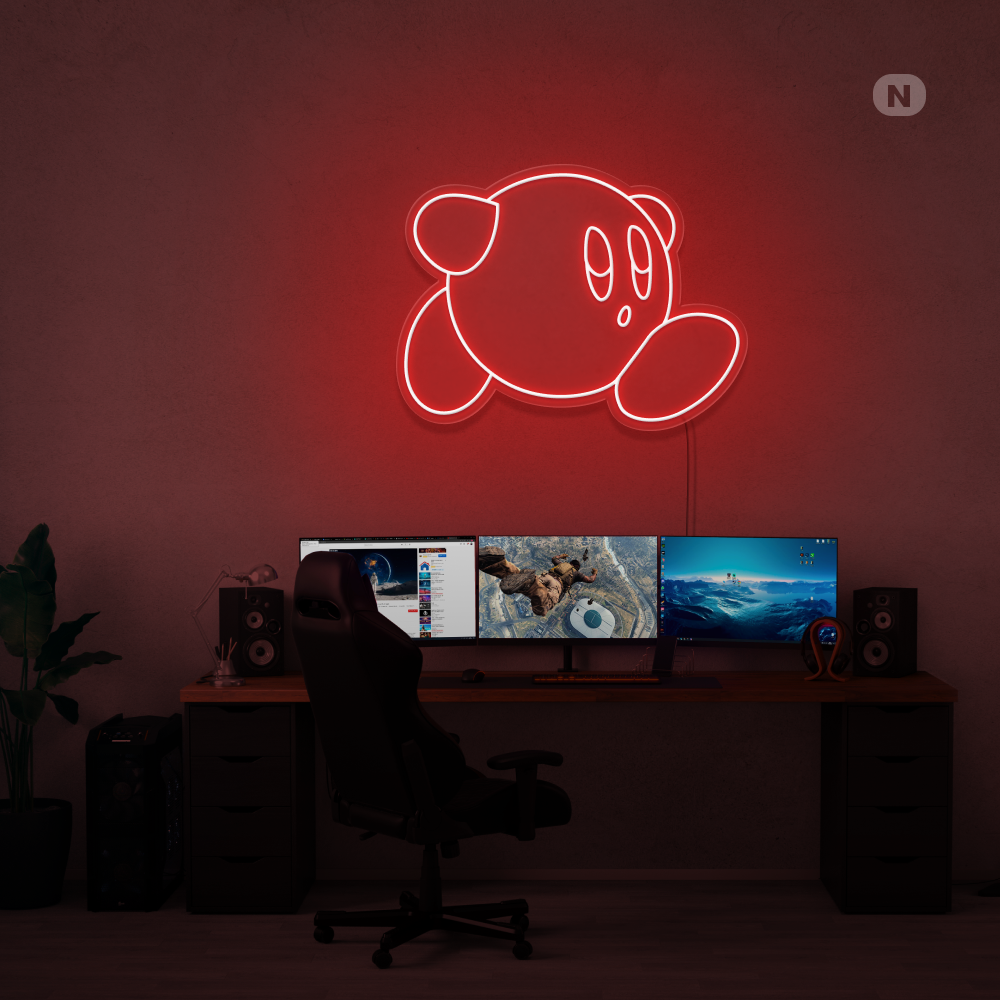 Insegna al neon Kirbee