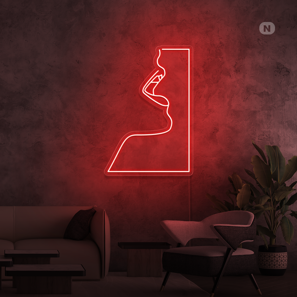 Insegna al neon Séduction