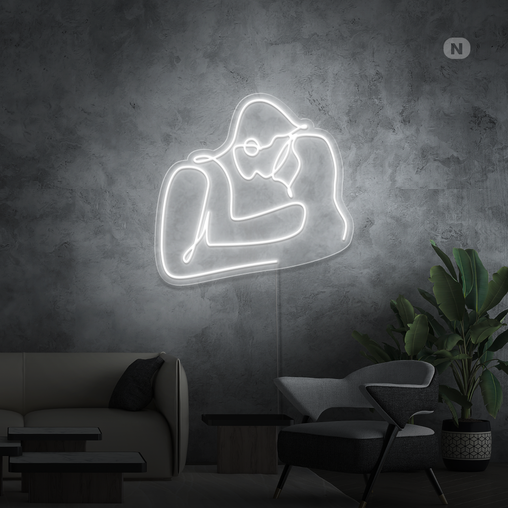 Insegna al neon Coppia d'amore