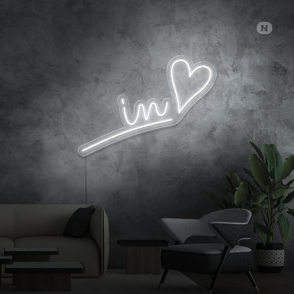 Insegna al neon In Love