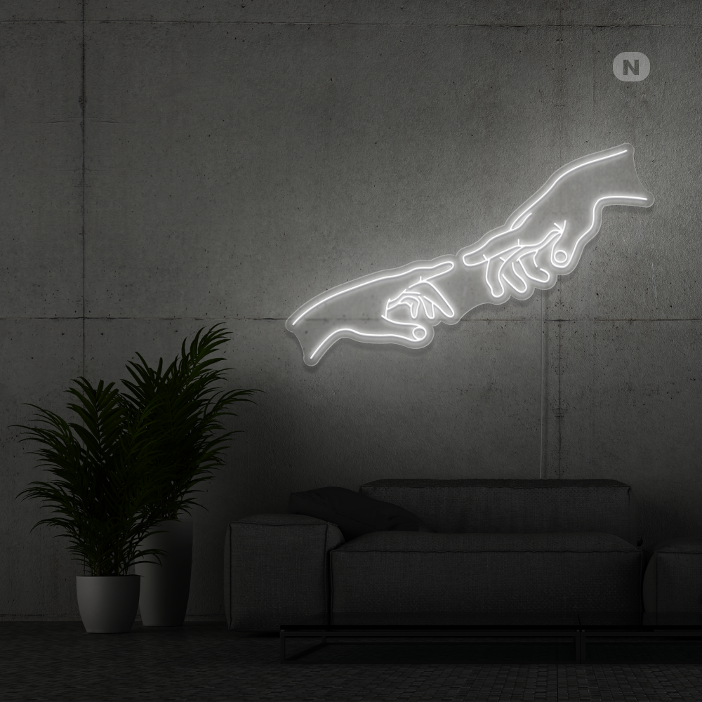 Inesegna al neon Collegamento