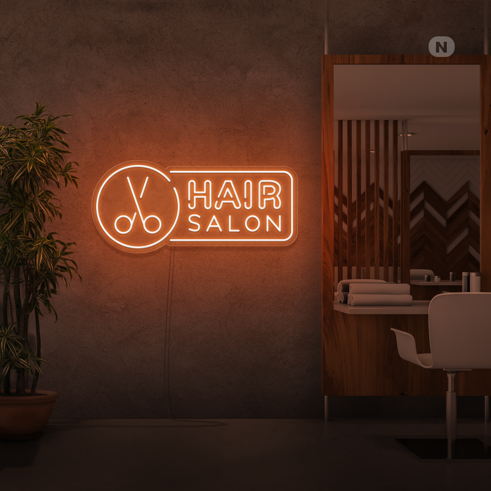Insegna al neon Hair Salon
