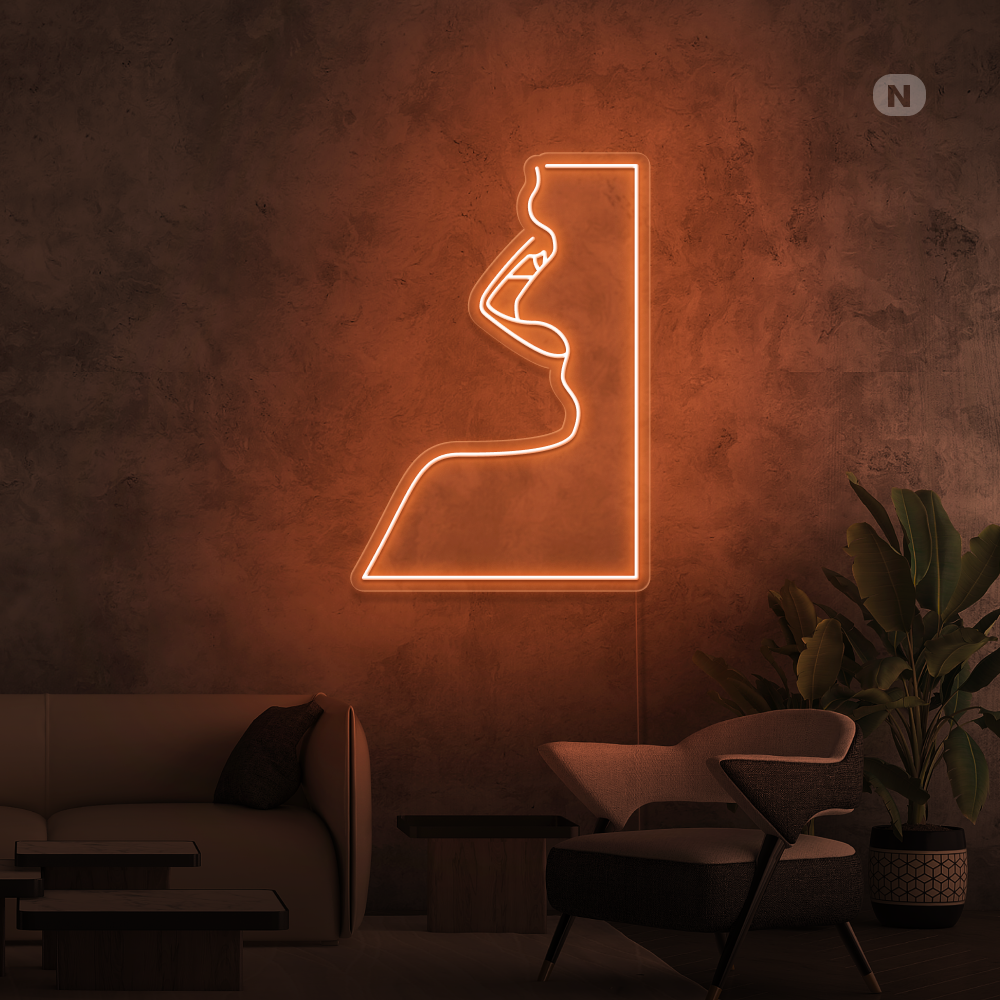 Insegna al neon Séduction