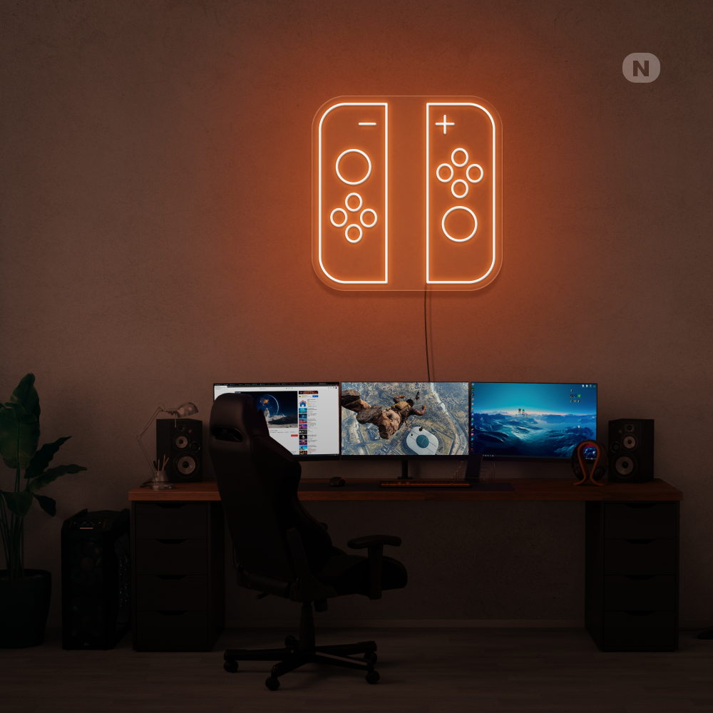 Insegna al neon Gaming