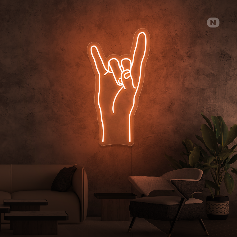 Insegna al neon Rock & Roll