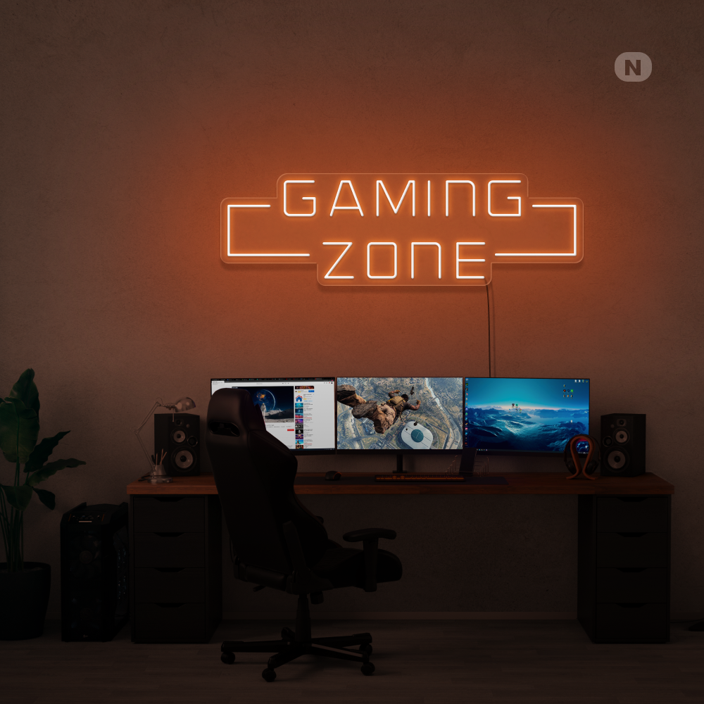 Insegna al neon Gaming Zone