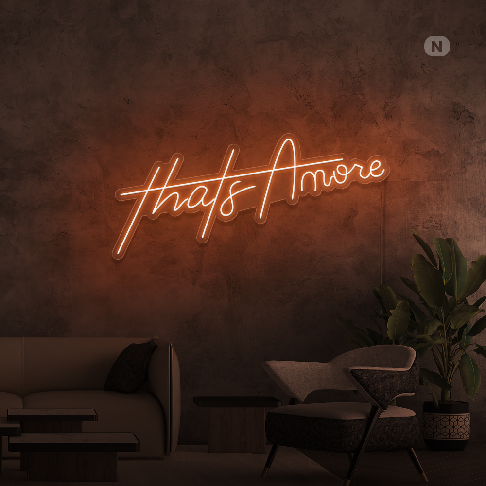 Insegna al neon L'amore