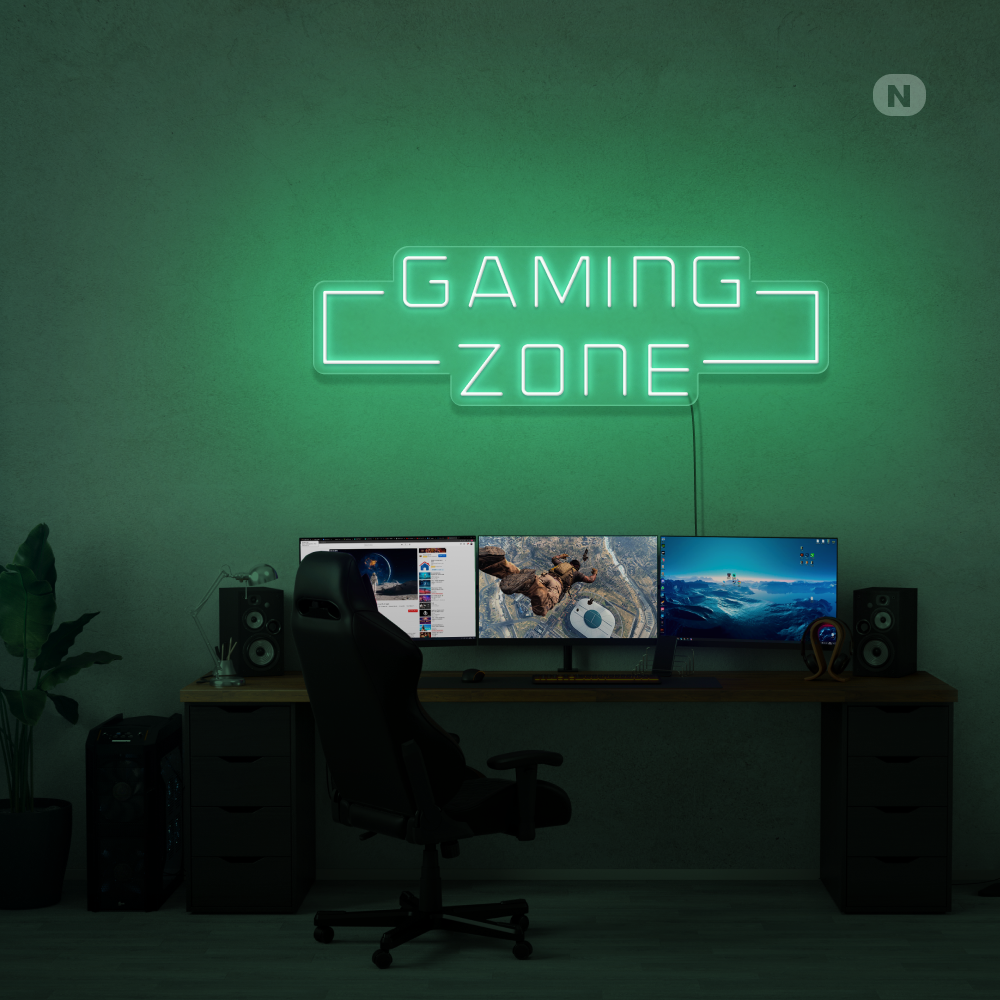 Insegna al neon Gaming Zone