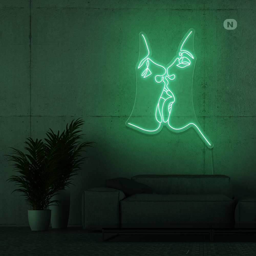 Insegna al neon Condividi l'Amore