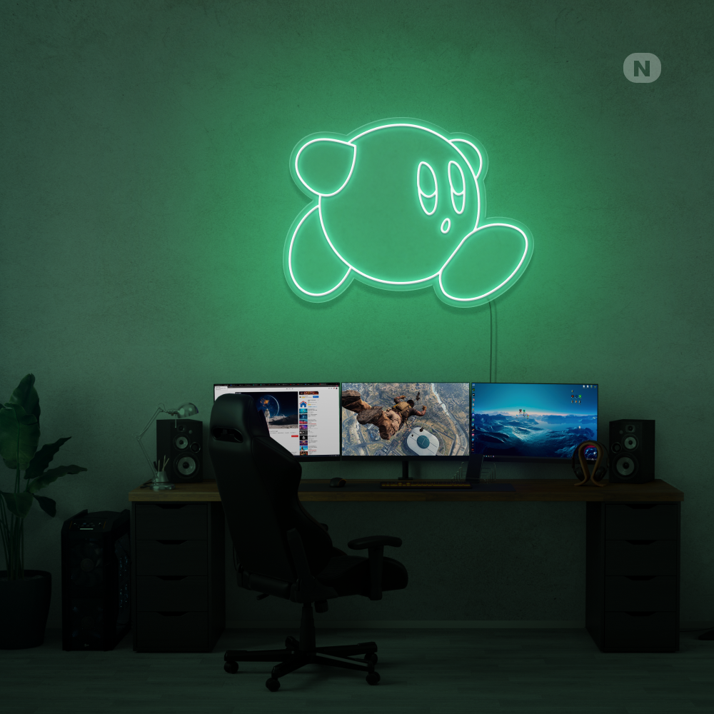 Insegna al neon Kirbee