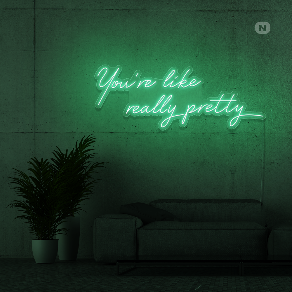 Insegna al neon Life Quote