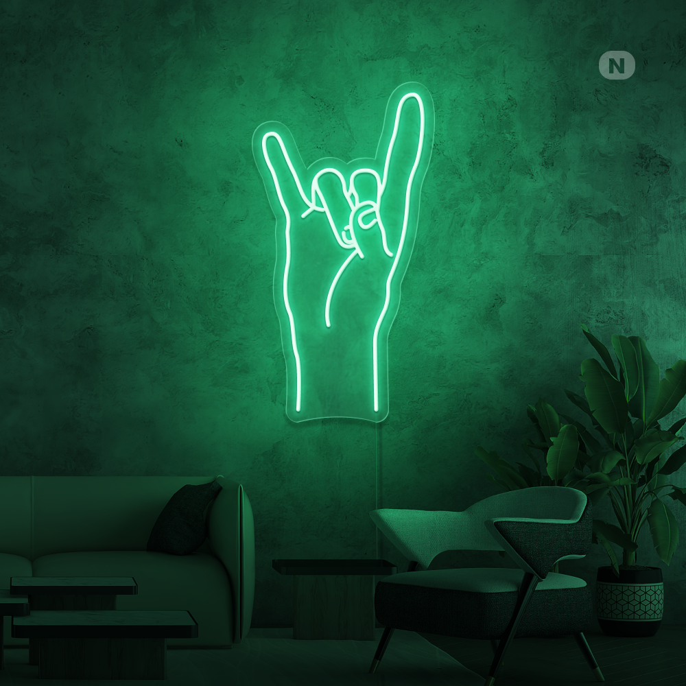 Insegna al neon Rock & Roll