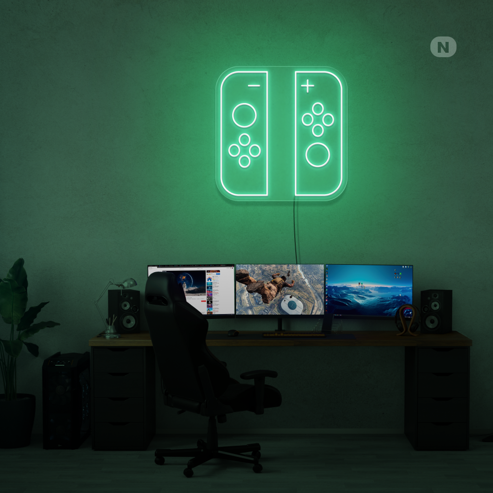 Insegna al neon Gaming