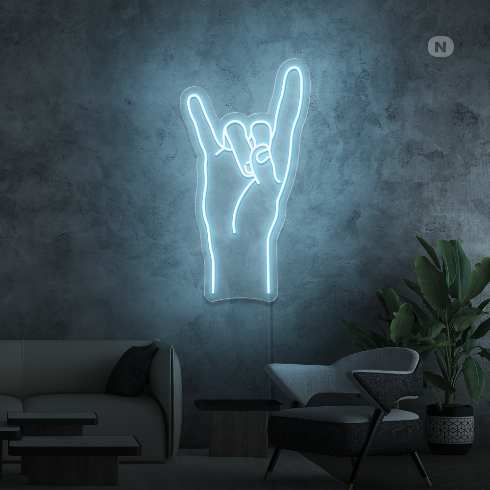 Insegna al neon Rock & Roll