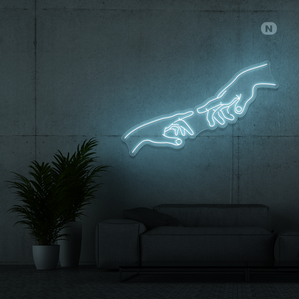 Inesegna al neon Collegamento