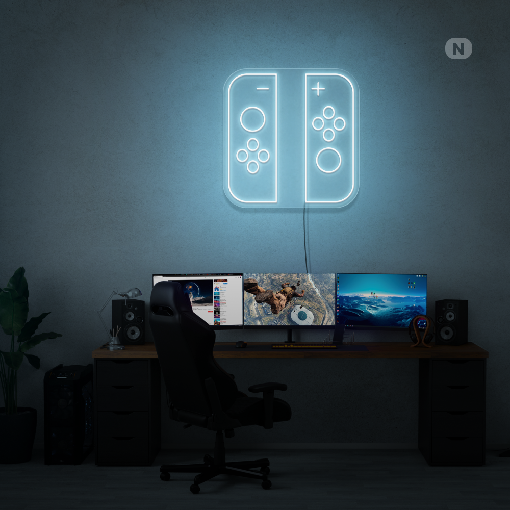 Insegna al neon Gaming