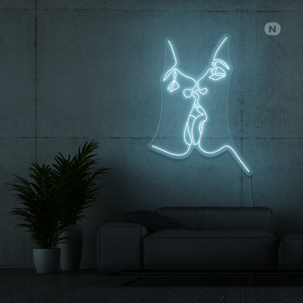 Insegna al neon Condividi l'Amore