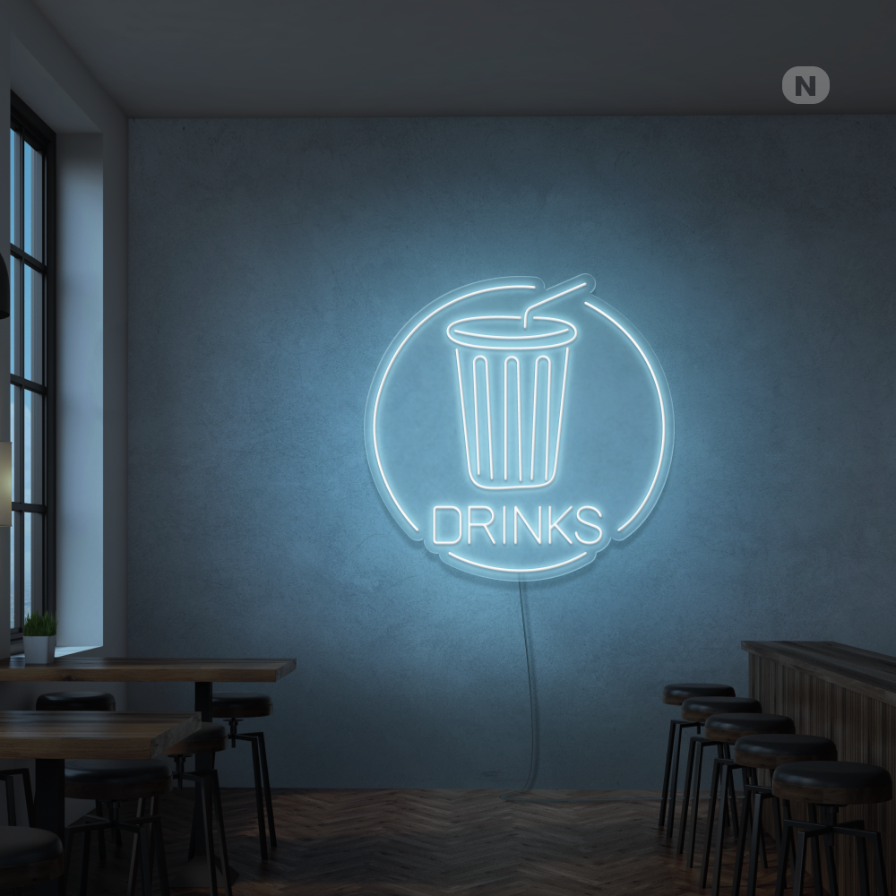 Insegna al Neon Drinks