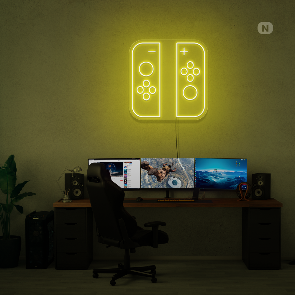 Insegna al neon Gaming