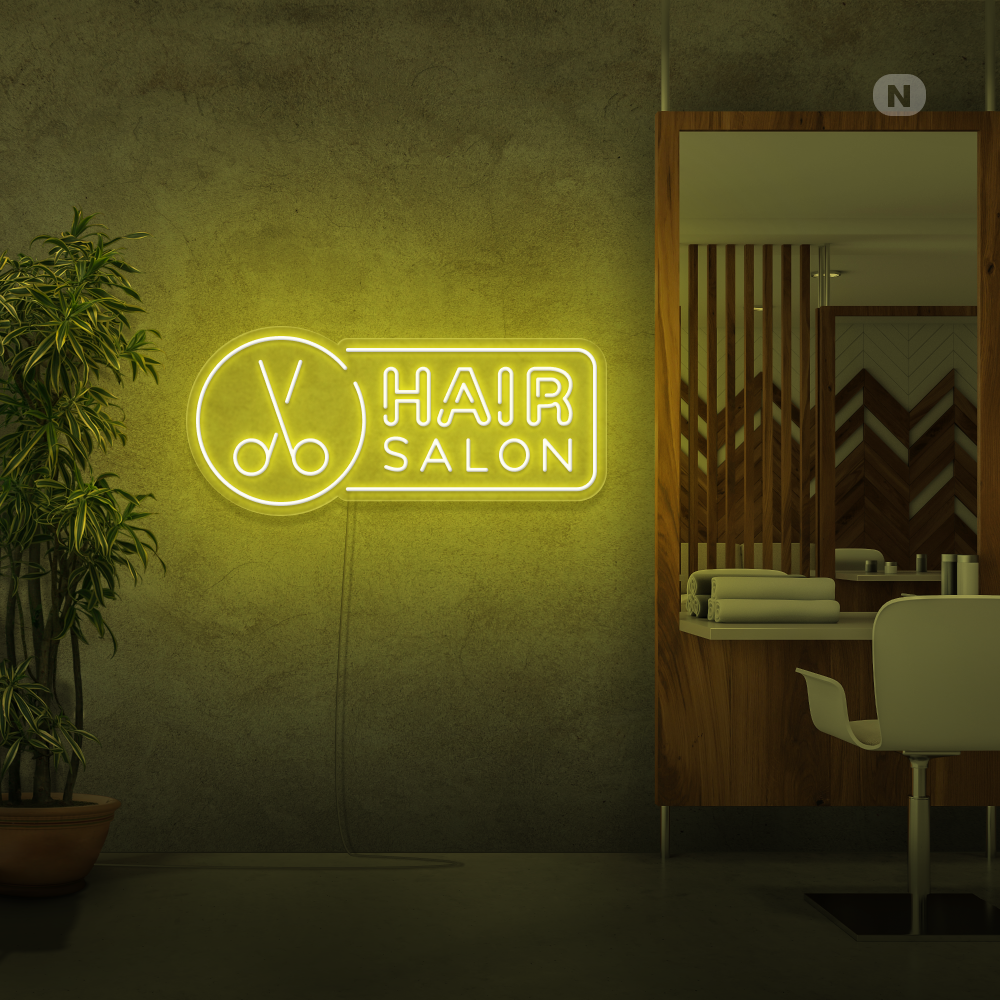 Insegna al neon Hair Salon